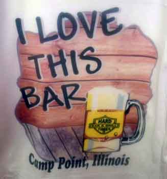 Local Bar & Grill T-Shirts made with sublimation printing